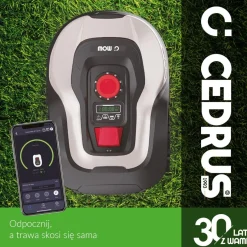 CEDRUS M5 ROBOT KOSZĄCY KOSIARKA AUTOMATYCZNA DO TRAWY C-MOW 500m2 - OFICJALNY DYSTRYBUTOR - AUTORYZOWANY DEALER CEDRUS