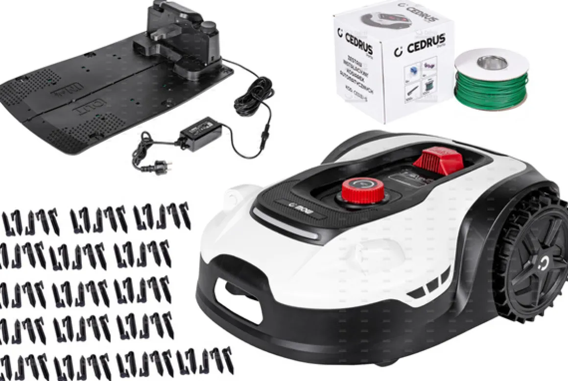 CEDRUS M6+ ROBOT KOSZĄCY KOSIARKA AUTOMATYCZNA DO TRAWY C-MOW 600m2 - OFICJALNY DYSTRYBUTOR - AUTORYZOWANY DEALER CEDRUS