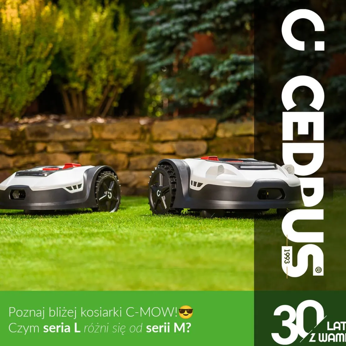 CEDRUS M6+ ROBOT KOSZĄCY KOSIARKA AUTOMATYCZNA DO TRAWY C-MOW 600m2 - OFICJALNY DYSTRYBUTOR - AUTORYZOWANY DEALER CEDRUS