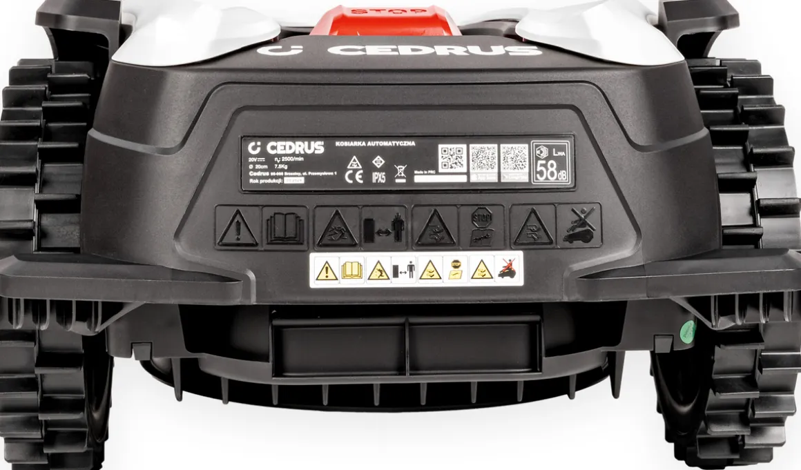 CEDRUS M6+ ROBOT KOSZĄCY KOSIARKA AUTOMATYCZNA DO TRAWY C-MOW 600m2 - OFICJALNY DYSTRYBUTOR - AUTORYZOWANY DEALER CEDRUS