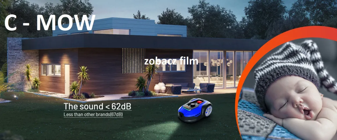 CEDRUS M6+ ROBOT KOSZĄCY KOSIARKA AUTOMATYCZNA DO TRAWY C-MOW 600m2 - OFICJALNY DYSTRYBUTOR - AUTORYZOWANY DEALER CEDRUS