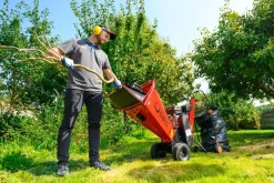 Cedrus RB02 rozdrabniacz spalinowy rębak do gałęzi 10 cm Loncin 6,5 KM