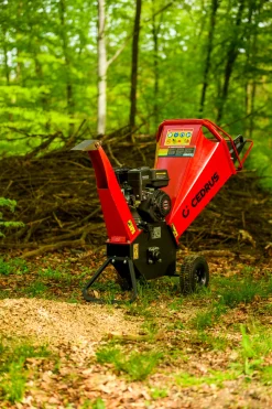 Cedrus RB02 rozdrabniacz spalinowy rębak do gałęzi 10 cm Loncin 6,5 KM