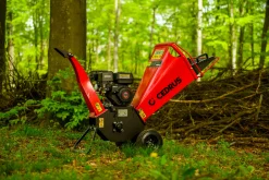 Cedrus RB02 rozdrabniacz spalinowy rębak do gałęzi 10 cm Loncin 6,5 KM