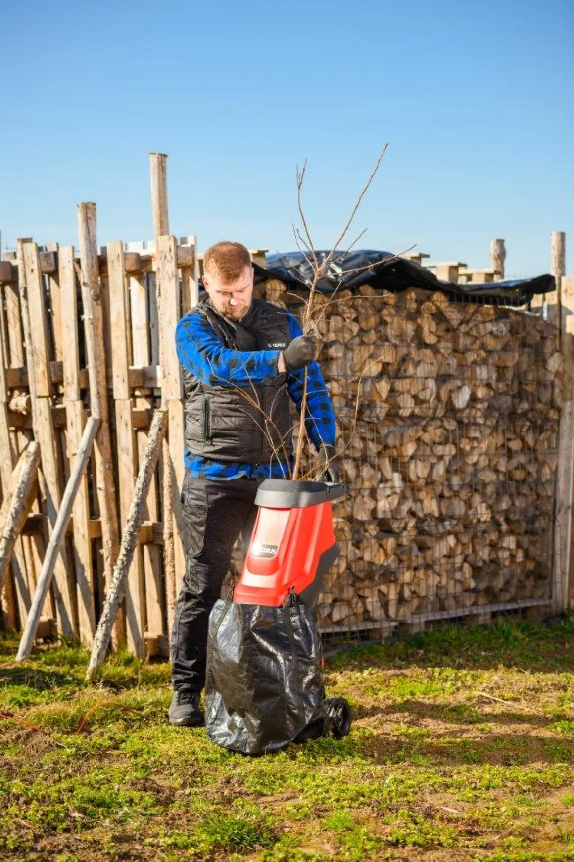 CEDRUS RE04 ROZDRABNIACZ ELEKTRYCZNY NOŻOWY RĘBAK DO GAŁĘZI OGRODOWY 2800W / 45mm - OFICJALNY DYSTRYBUTOR - AUTORYZOWANY DEALER CEDRUS