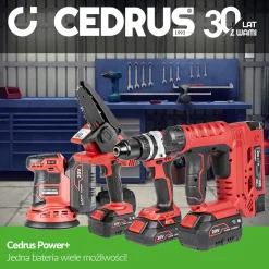 CEDRUS SC15Li ACCU OPRYSKIWACZ AKUMULATOROWY PLECAKOWY CIŚNIENIOWY TŁOKOWY 15L CEDSC15LI 20V POWER+ OFICJALNY DYSTRYBUTOR - AUTORYZOWANY DEALER CEDRUS