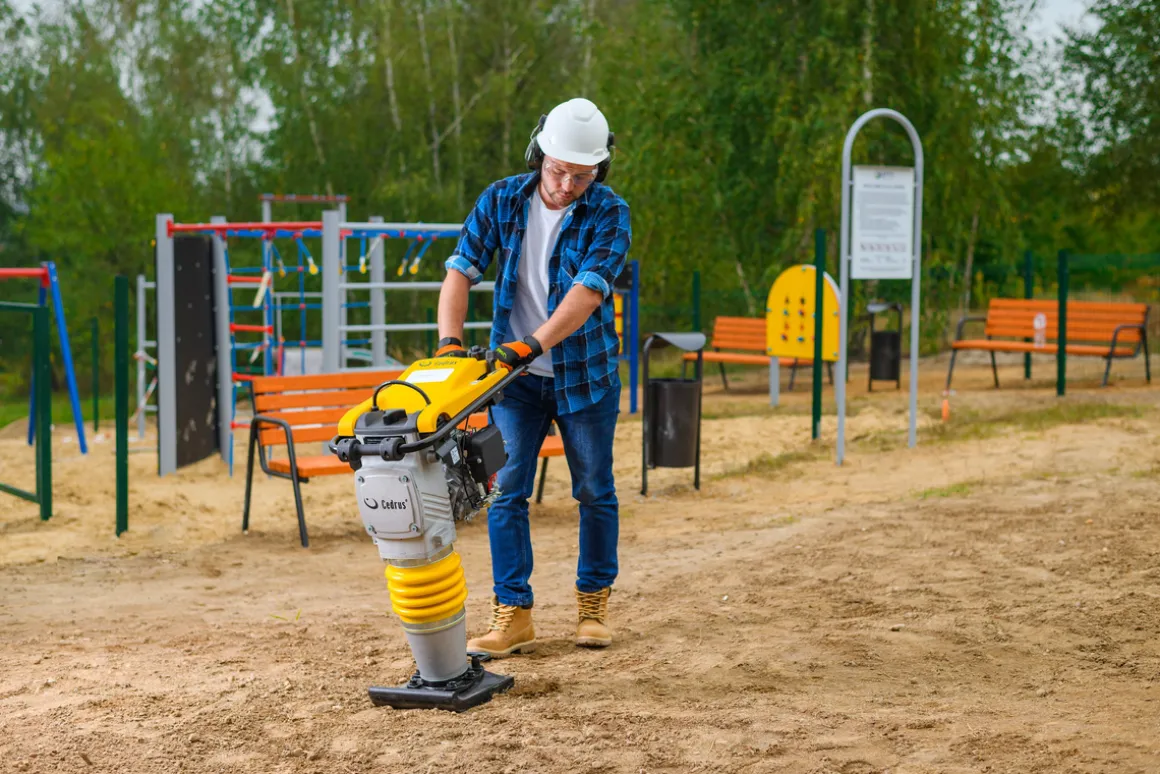 CEDRUS ST01 ZAGĘSZCZARKA SKOKOWA DO GRUNTU STOPA WIBRACYJNA UBIJARKA PŁYTOWA SKOCZEK 75kG + KOŁA TRANSPORTOWE GRATIS - OFICJALNY DYSTRYBUTOR - AUTORYZOWANY DEALER CEDRUS