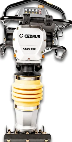 CEDRUS ST02 ZAGĘSZCZARKA SKOKOWA DO GRUNTU STOPA WIBRACYJNA UBIJARKA PŁYTOWA SKOCZEK 78kG + KOŁA TRANSPORTOWE GRATIS - OFICJALNY DYSTRYBUTOR - AUTORYZOWANY DEALER CEDRUS