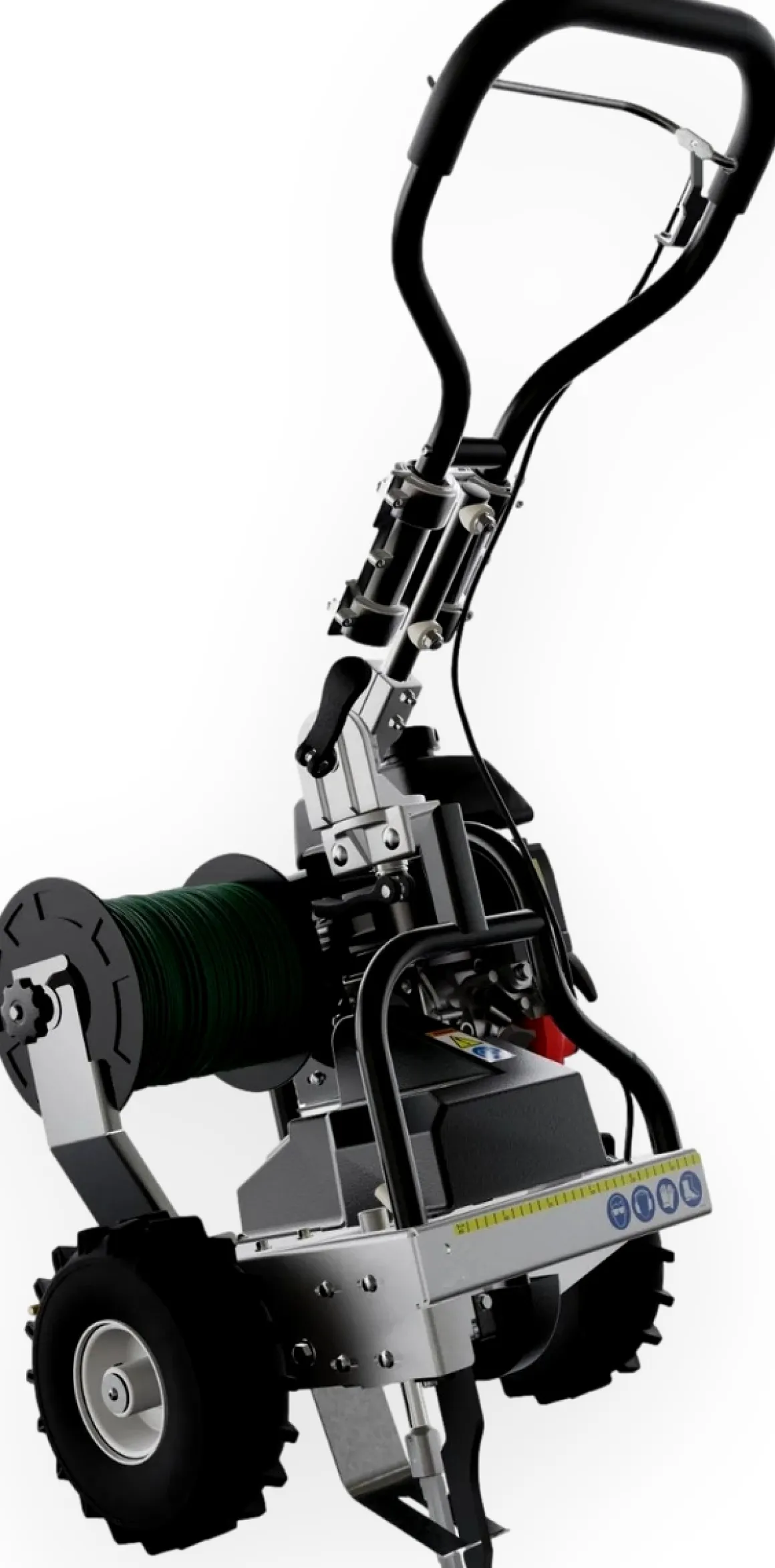 CEDRUS VONBLON KVM600MH URZĄDZENIE MASZYNA DO UKŁADANIA PRZEWODU KABLA KABLI NA TRAWNIKU PORTABLE WINCH - OFICJALNY DYSTRYBUTOR - AUTORYZOWANY DEALER CEDRUS