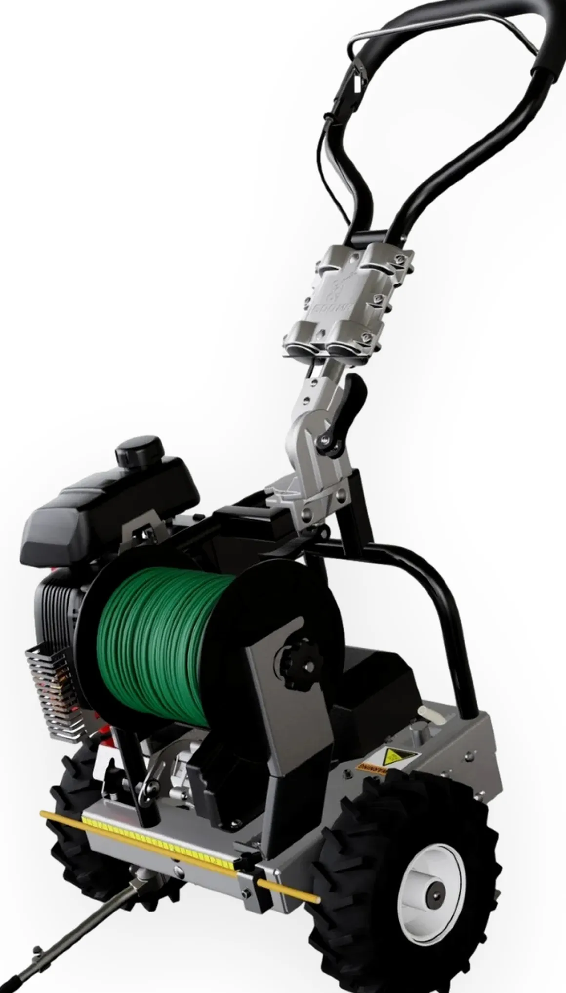CEDRUS VONBLON KVM600MH URZĄDZENIE MASZYNA DO UKŁADANIA PRZEWODU KABLA KABLI NA TRAWNIKU PORTABLE WINCH - OFICJALNY DYSTRYBUTOR - AUTORYZOWANY DEALER CEDRUS