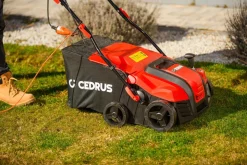 CEDRUS WE40 WERTYKULATOR DO TRAWY AREATOR 2w1 AERATOR + 2 WAŁKI 2000W / 40cm CEDWE40 - EWIMAX - OFICJALNY DYSTRYBUTOR - AUTORYZOWANY DEALER CEDRUS