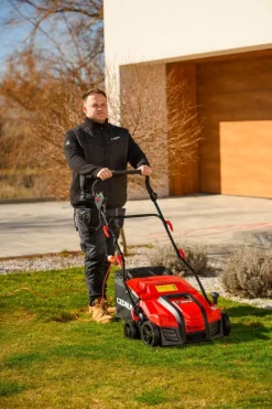 CEDRUS WE38 WERTYKULATOR DO TRAWY AREATOR 2w1 AERATOR + 2 WAŁKI 1800W / 38cm CEDWE38 - EWIMAX - OFICJALNY DYSTRYBUTOR - AUTORYZOWANY DEALER CEDRUS