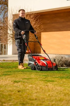 CEDRUS WE38 WERTYKULATOR DO TRAWY AREATOR 2w1 AERATOR + 2 WAŁKI 1800W / 38cm CEDWE38 - EWIMAX - OFICJALNY DYSTRYBUTOR - AUTORYZOWANY DEALER CEDRUS