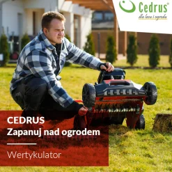 CEDRUS WR02 R WERTYKULATOR SPALINOWY DO TRAWY AREATOR 6 KM NOŻE WAHLIWE - EWIMAX - OFICJALNY DYSTRYBUTOR - AUTORYZOWANY DEALER CEDRUS