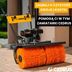 CEDRUS ZM04 ZAMIATARKA ODŚNIEŻARKA ODŚNIEŻARKI SPALINOWA z NAPĘDEM 80cm / 6.5KM - EWIMAX - OFICJALNY DYSTRYBUTOR - AUTORYZOWANY DEALER CEDRUS