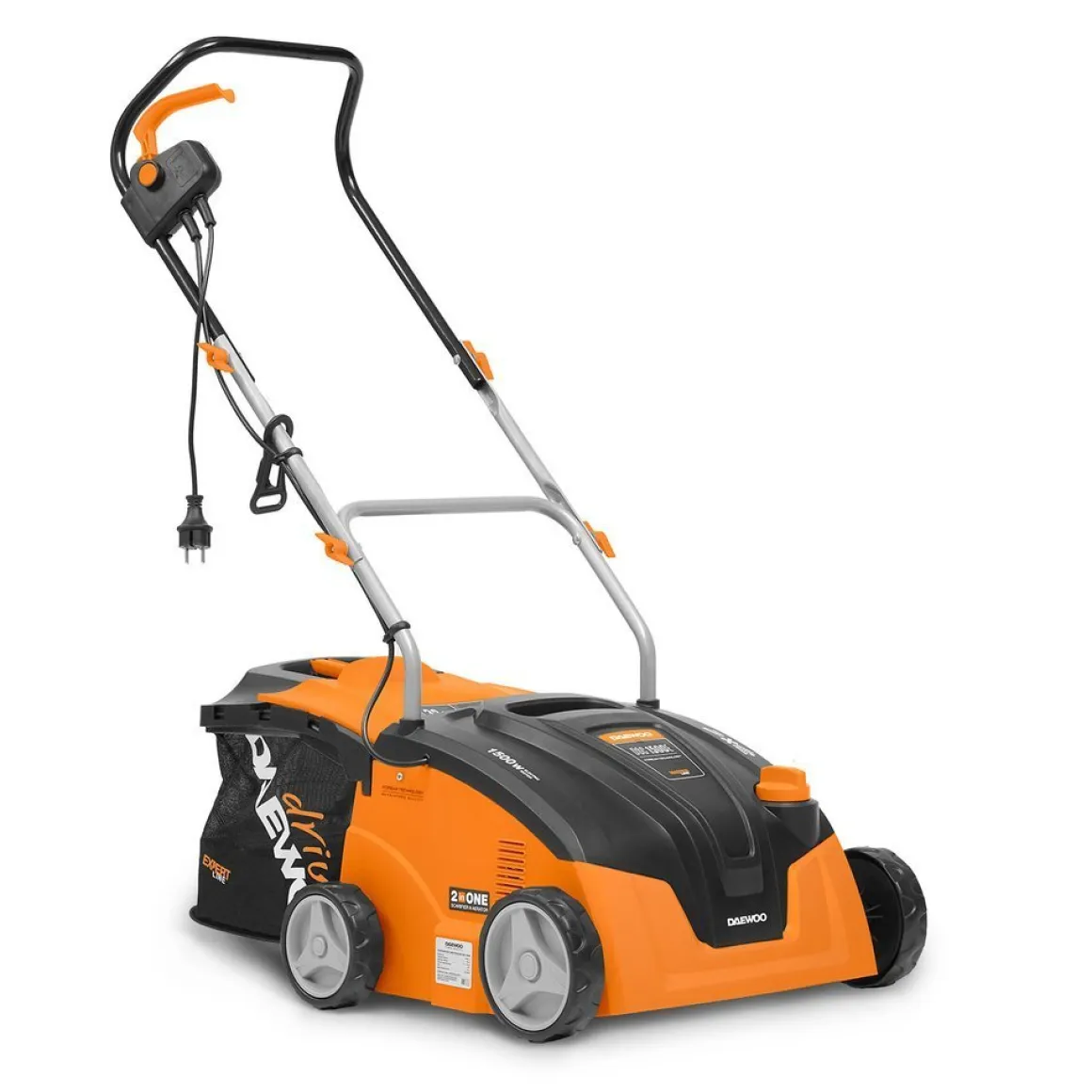 DAEWOO DSC 1500E WERTYKULATOR DO TRAWY AREATOR 2w1 AERATOR + 2 WAŁKI MOC 1300W SZEROKOŚĆ 32 cm - OFICJALNY DYSTRYBUTOR - AUTORYZOWANY DEALER DAEWOO