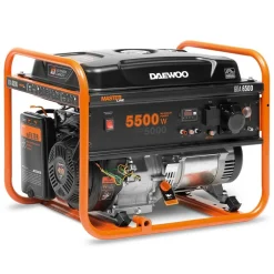 DAEWOO GDA 6500 AGREGAT GENERATOR PRĄDOTWÓRCZY 1x16A, 1x32A AVR MOC 5,5kW   - OFICJALNY DYSTRYBUTOR - AUTORYZOWANY DEALER DAEWOO