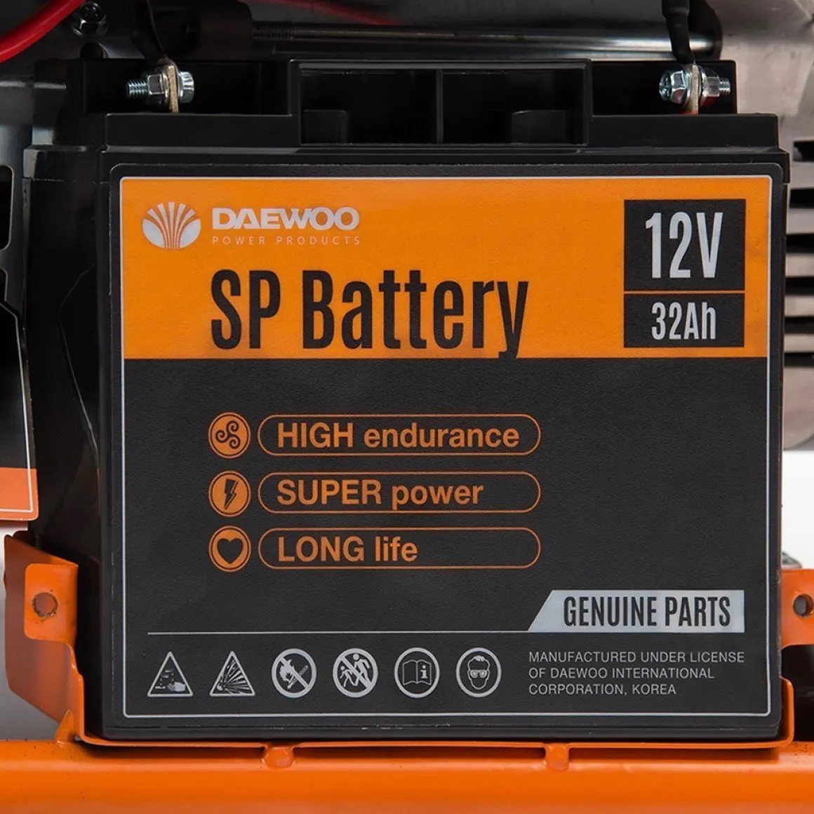 DAEWOO GDA 7500 DFE AGREGAT GENERATOR PRĄDOTWÓRCZY LPG / BENZYNA 1x16A, 1x32A MOC 6,5kW - OFICJALNY DYSTRYBUTOR - AUTORYZOWANY DEALER DAEWOO