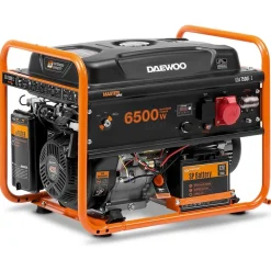 DAEWOO GDA 7500E-3 AGREGAT GENERATOR PRĄDOTWÓRCZY Z ROZRUSZNIKIEM 1x16A 230V, 1x16A 380V MOC 6,5kW - OFICJALNY DYSTRYBUTOR - AUTORYZOWANY DEALER DAEWOO