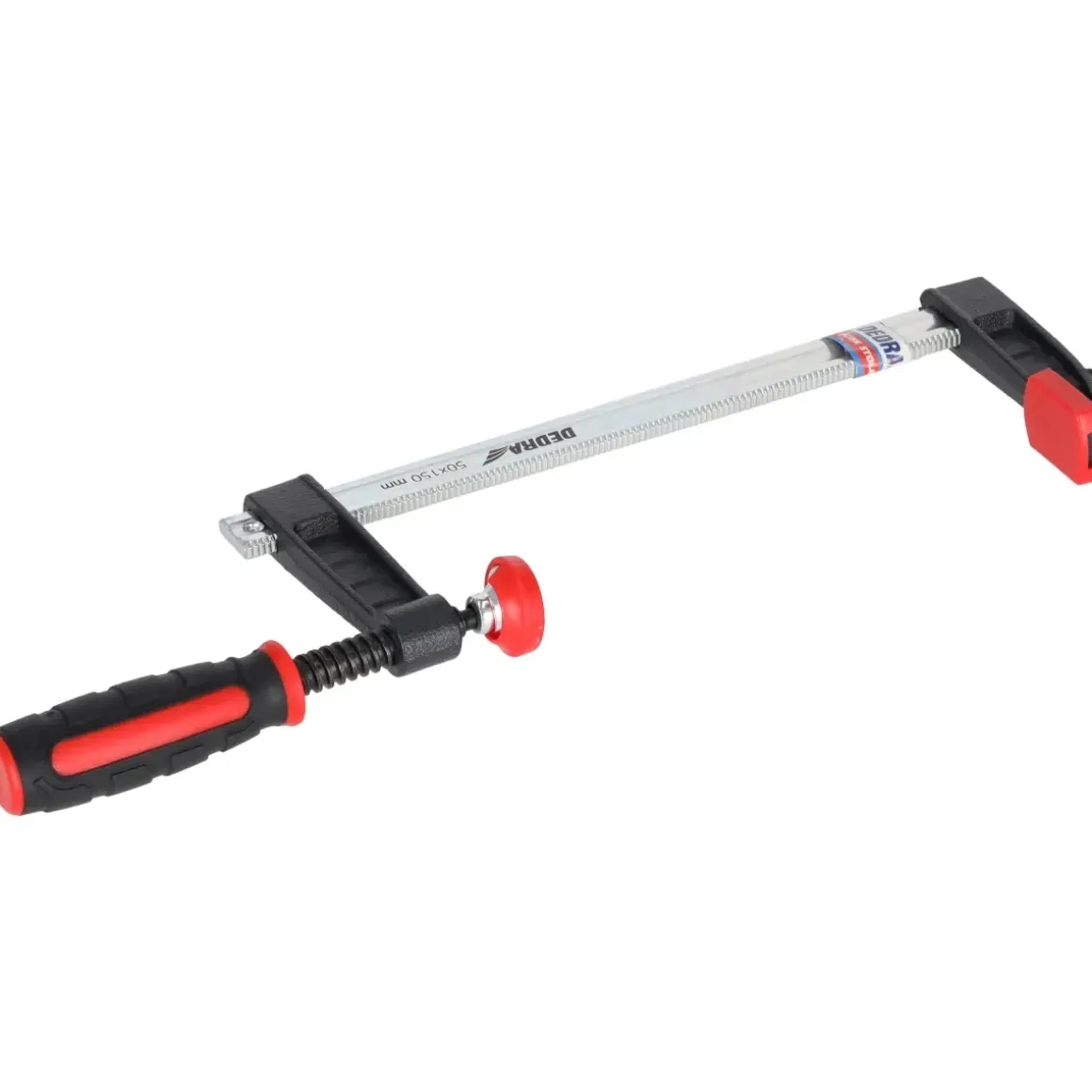DEDRA 12A186 Ścisk stolarski F 400x100mm 2K, zacisk F, klamra stolarska