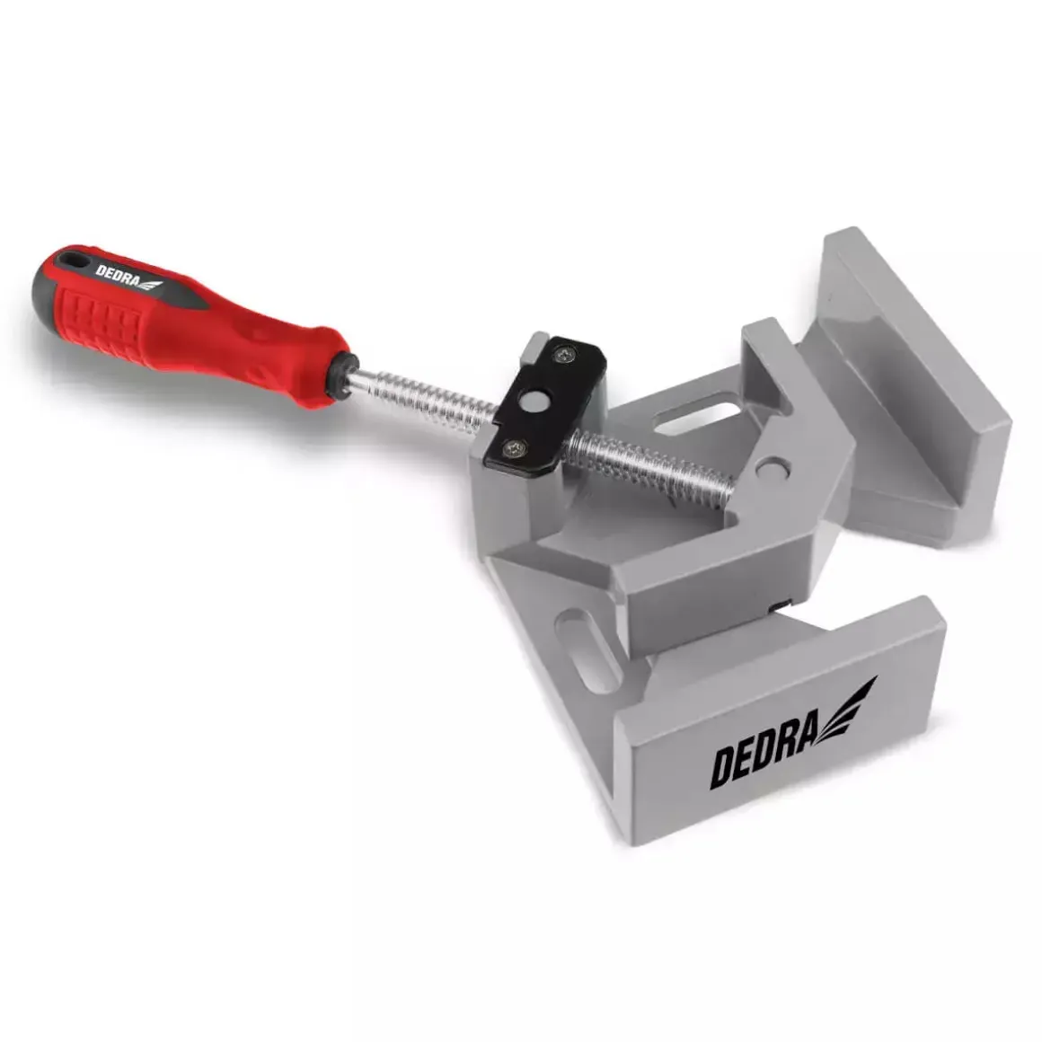 DEDRA 12A001 Ścisk stolarski kątowy 70 mm, ścisk narożny, zacisk do kątów wewn. 90°
