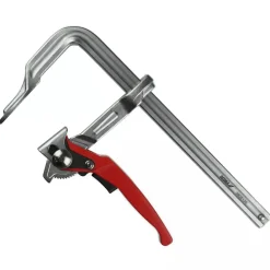 DEDRA 12A162 Ścisk stolarski zapadkowy F 600x120 mm, zacisk do drewna warsztatowy