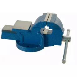 DEDRA 12A315 Imadło ślusarskie stołowe ścisk warsztatowy 150/125 mm z kowadłem
