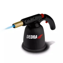 DEDRA 31A010 Lampa lutownicza gazowa piezo, palnik/lutownica gazowa 2,8kW 1200°C 190g