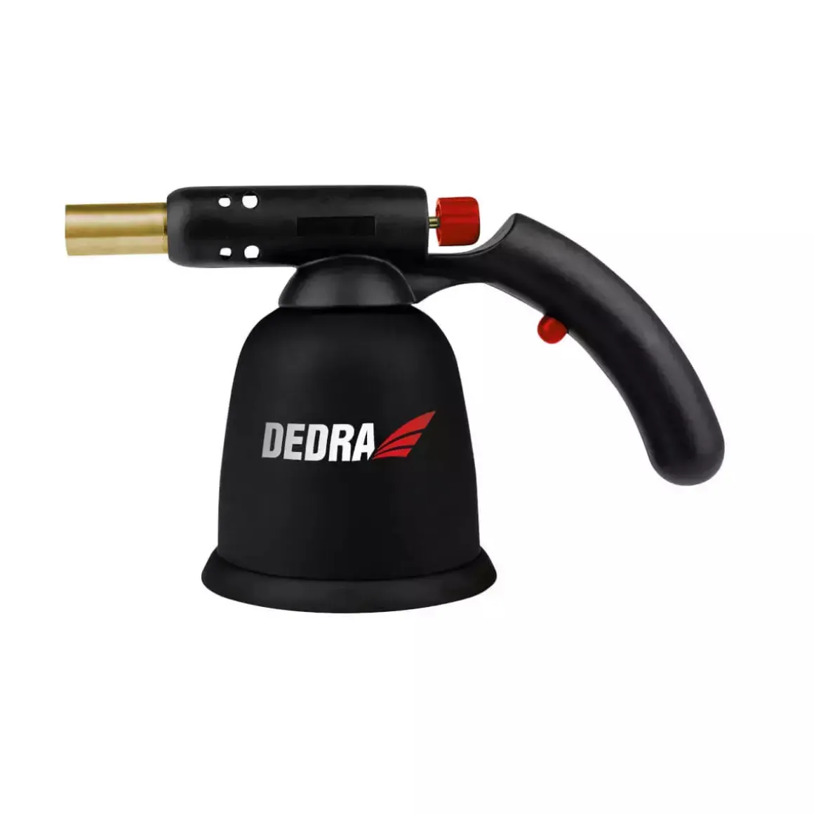 DEDRA 31A010 Lampa lutownicza gazowa piezo, palnik/lutownica gazowa 2,8kW 1200°C 190g