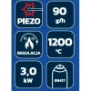DEDRA 31A034 Palnik gazowy PIEZO 3kW, elastyczna dysza 23cm, lutownica EN417 ([dedra.pl](https://dedra.pl/product-pol-41859-Palnik-gazowy-z-zaplonem-PIEZO-elastyczna-dysza-3kW-DEDRA-31A034.html?utm_source=openai))