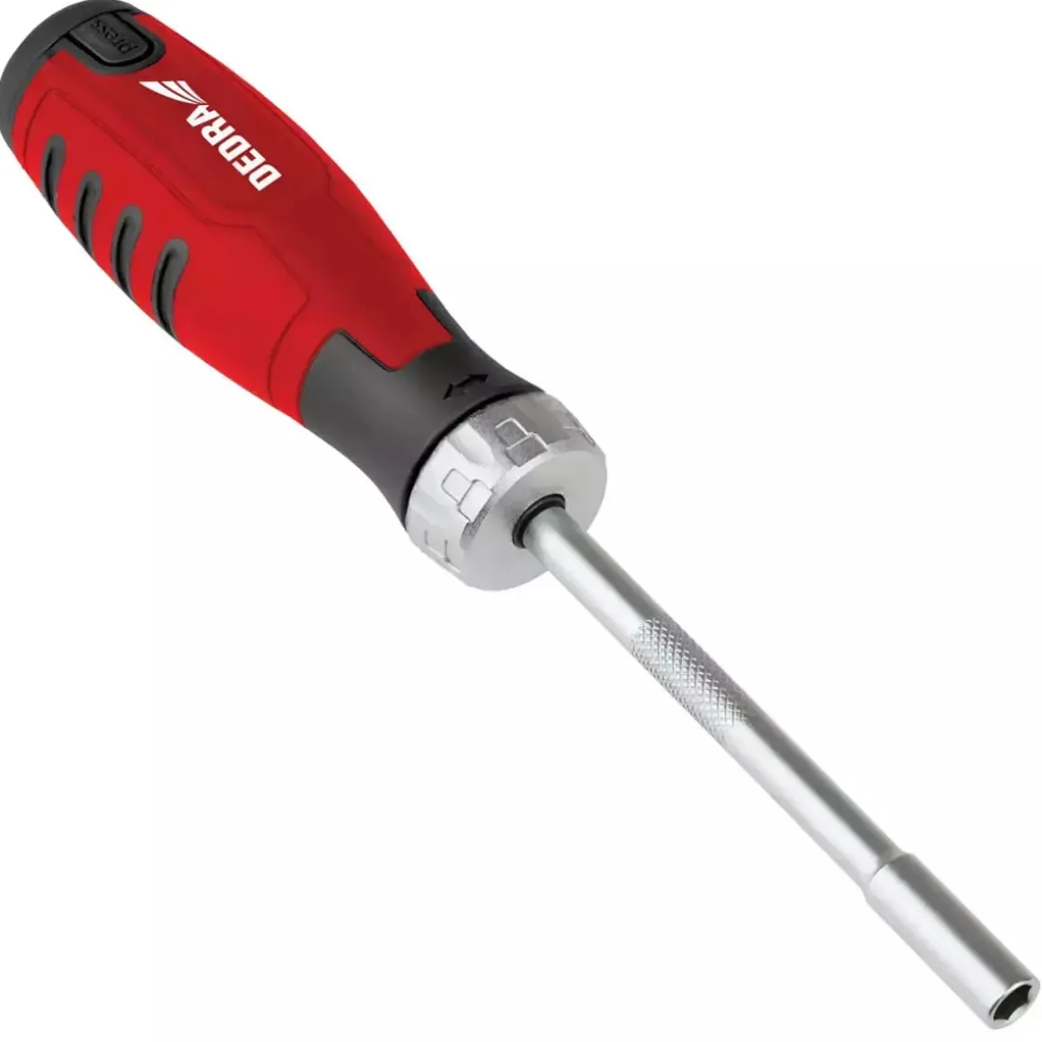 DEDRA 06A050 Wkrętak z grzechotką 12w1 stal CrV, bity SL PH TORX HEX, śrubokręt magnetyczny
