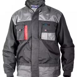 DEDRA BH2BL-S Bluza ochronna robocza S/48 265 g/m² męska kurtka BHP czarna