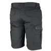DEDRA BH31BST-S Szorty robocze ripstop spandex S szare, krótkie spodnie BHP 220 g/m²