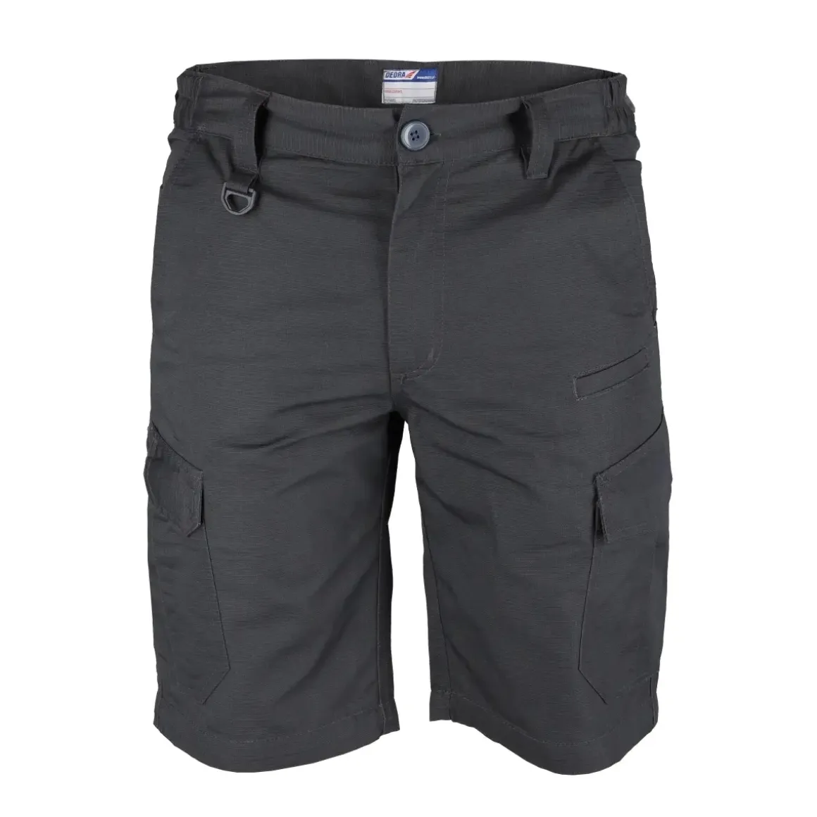 DEDRA BH31BST-XL Szorty robocze spandex ripstop XL szare, bermudy BHP 220g/m²