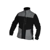 DEDRA BH6PA1-L Bluza polarowa robocza 280g/m² L czarno-szara, polar BHP ze wstawkami