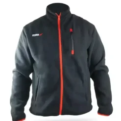 DEDRA BH6PB-XXXL bluza polarowa polar roboczy męski czarny XXXL 300 g/m²