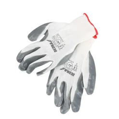DEDRA BH1011-12 Rękawice ochronne nitrylowe robocze warsztatowe ogrodowe tuzin 12 par