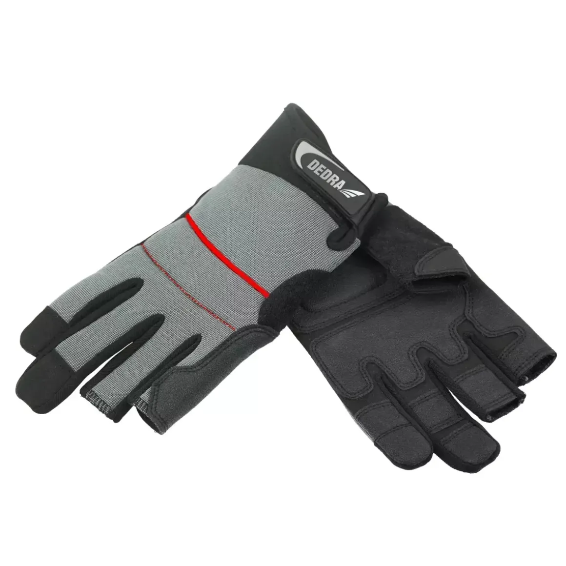 DEDRA BH1014R09 Rękawice robocze ochronne mechaniczne skóra syntetyczna pianka EVA r.9