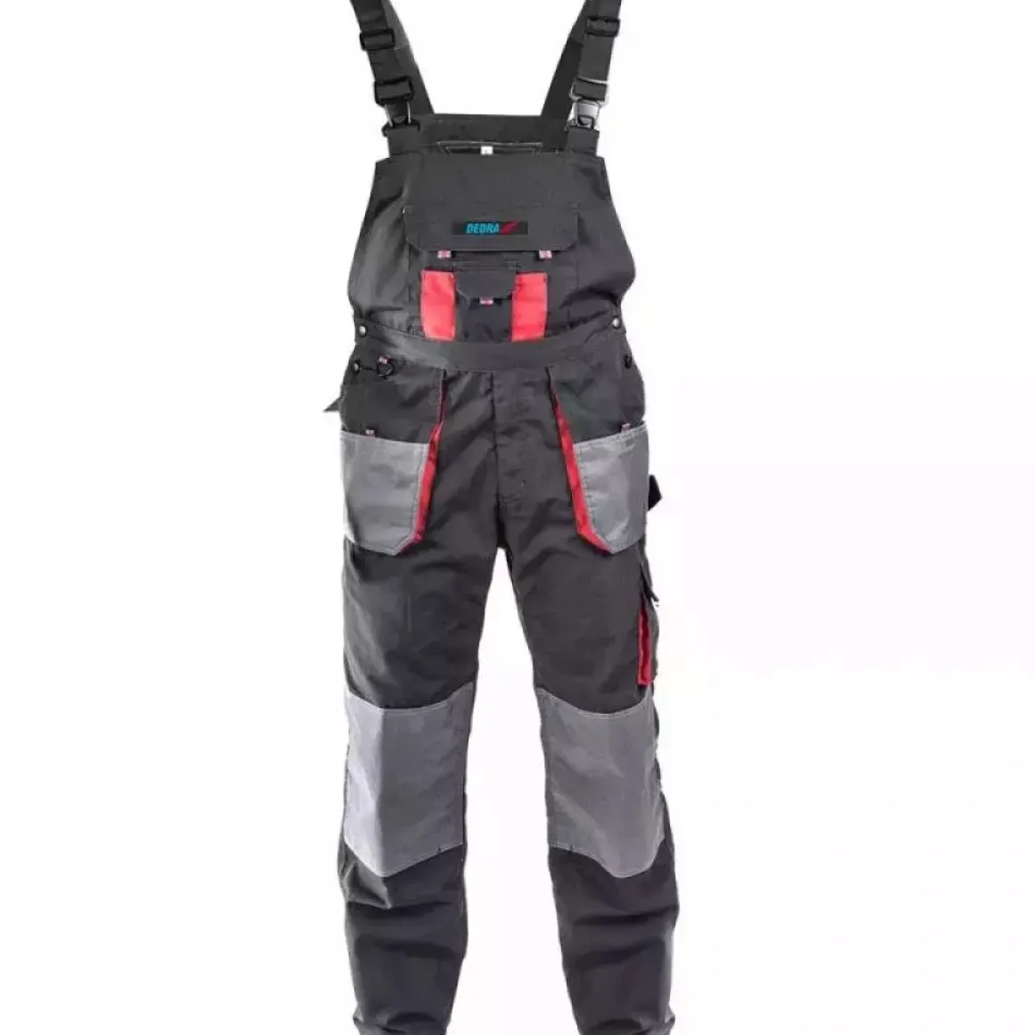 DEDRA BH2SO-LD LD/54 Spodnie ochronne ogrodniczki robocze BHP 265 g/m2 na nakolanniki