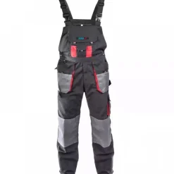 DEDRA BH2SO-M M/50 Spodnie ochronne ogrodniczki robocze warsztatowe na nakolanniki 265 g/m²