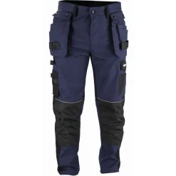 DEDRA BH47SP-LD Spodnie robocze Slim Fit LD/54 multikieszenie bojówki 270g/m² Oxford