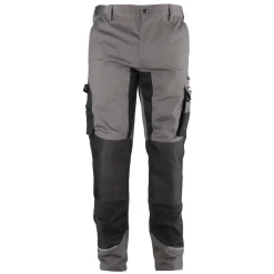 DEDRA BH54SP-XL Spodnie robocze z elastanem XL/56 240g szare ochronne BHP monterskie