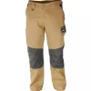 DEDRA BH42SP-XXL Spodnie ochronne robocze XXL/58, Slim Line, 97% bawełna 3% elastan 270g
