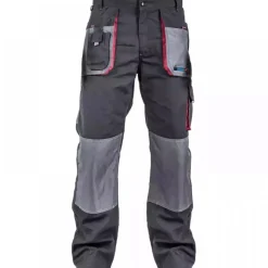 DEDRA BH2SP-XXL Spodnie ochronne robocze BHP XXL/58 265 g/m² na nakolanniki