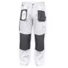DEDRA BH4SP-XXL Spodnie ochronne robocze białe XXL/58 White Line 190g malarskie