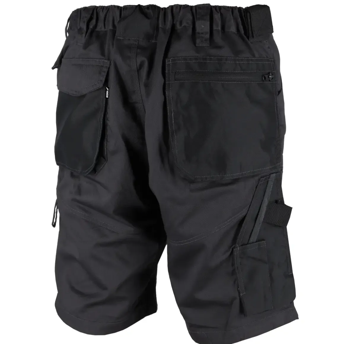 DEDRA BH33ST-XXL Szorty robocze z elastanem XXL 220g/m2 szare, krótkie spodnie BHP