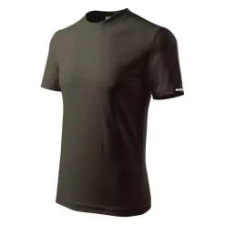 DEDRA BH5TA-XXXL Koszulka męska T-shirt 3XL army oliwkowa 100% bawełna outdoor