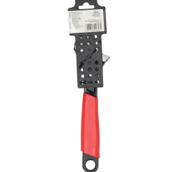 DEDRA 12B225 Klucz nastawny francuski 250 mm 0-28 mm, HCS, gumowany uchwyt