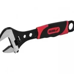 Dedra 12B125 Klucz nastawny francuski szwedzki 250mm 0-28mm CrV gumowany uchwyt