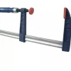 DEDRA 1285 Ścisk stolarski F 800x120 mm, zacisk śrubowy do drewna DIN5117 TUV